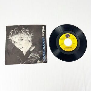 Vintage 1986 Madonna Papa Dont Preach 7" Vinyl Record Picture Sleeve